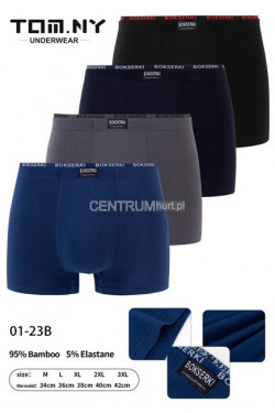 Bokserki męskie (M-3XL) 01-23B