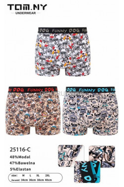 Bokserki męskie (M-2XL) 25116-C