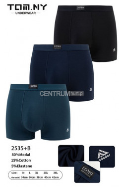 Bokserki męskie (M-3XL) 2535+B