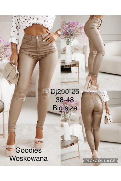 Spodnie skórzane damskie (38-48) 1