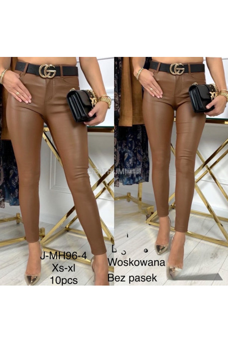 Spodnie skórzane damskie (XS-XL) 2