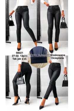 Spodnie skórzane damskie (S-XL) 98021