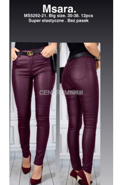 Spodnie skórzane damskie (30-38) MS5292-21