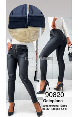 Spodnie skórzane damskie (XS-XL) 90820