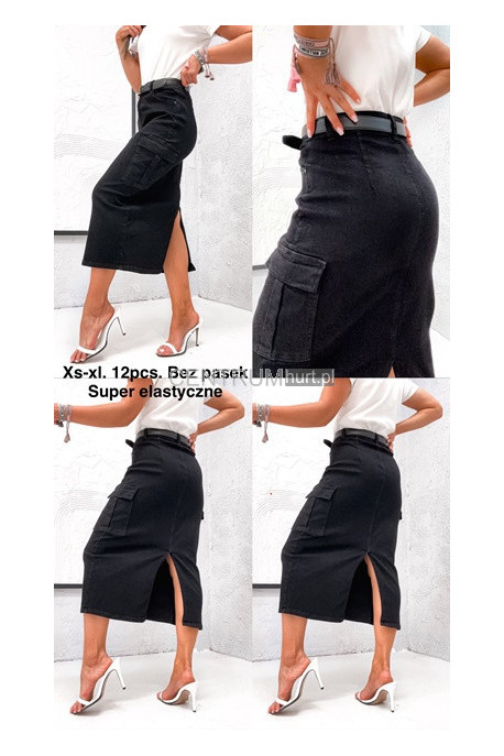 Spódnica jeansowa damska (XS-XL) 2