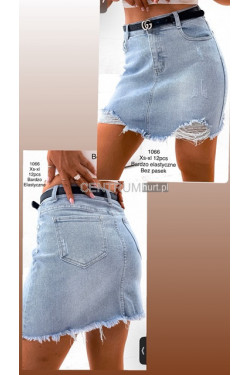 Spódnica jeansowa damska (XS-XL) 1066