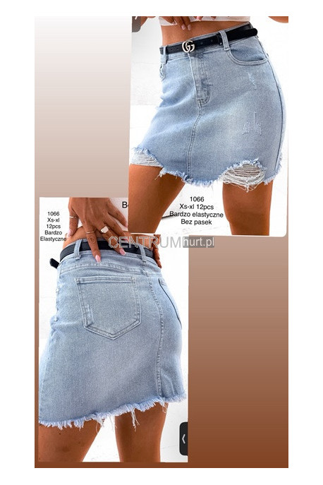 Spódnica jeansowa damska (XS-XL) 2