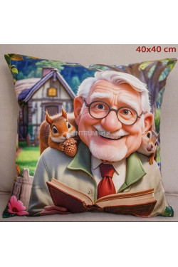 Poszewka Drukowana dla Babci i Dziadka (40x40cm) 1727