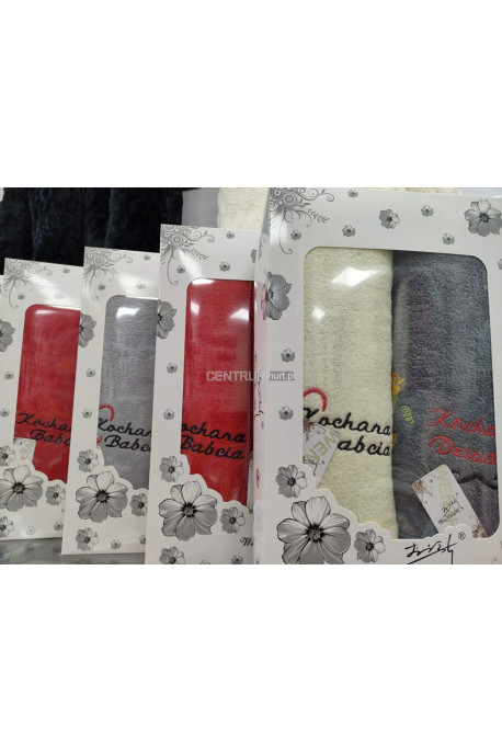 Komplet ręcznik dla Babci i Dziadka (2 szt 70x140cm) 17