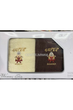 Komplet ręcznik dla Babci i Dziadka (2 szt 70x140cm) 1750