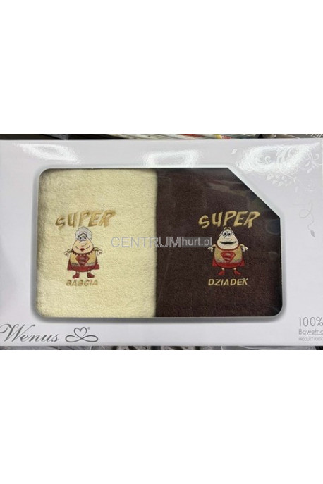 Komplet ręcznik dla Babci i Dziadka (2 szt 70x140cm) 17