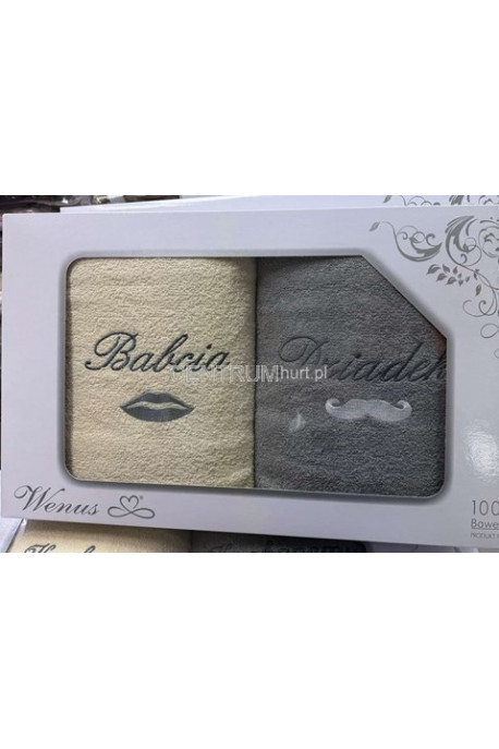 Komplet ręcznik dla Babci i Dziadka (2 szt 70x140cm) 17