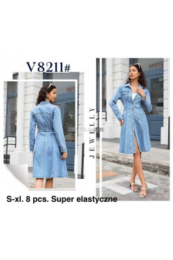 Kurtka jeansowa damska (S-XL) V8211