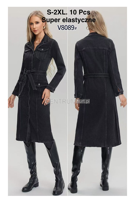 Kurtka jeansowa damska (S-XL) 1