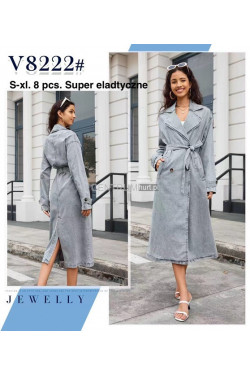 Kurtka jeansowa damska (S-XL) V8222