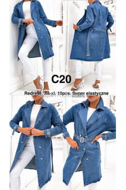 Kurtka jeansowa damska (XS-XL) C20