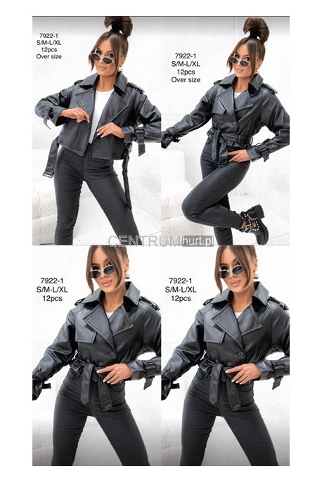 Kurtka skórzana damska (S-XL) 1