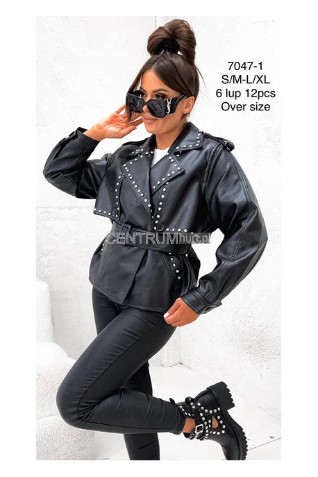 Kurtka skórzana damska (S-XL) 1