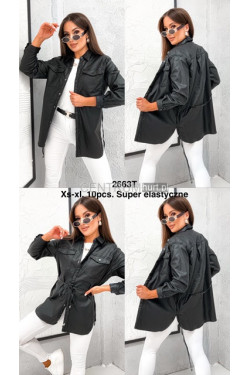 Kurtka skórzana damska (XS-XL) 2663T