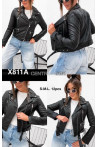 Kurtka skórzana damska (S-XL) 1