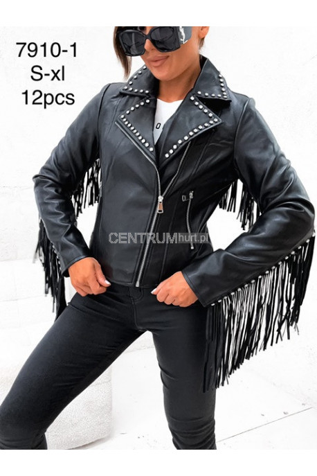 Kurtka skórzana damska (S-XL) 1