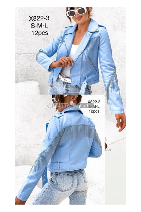 Kurtka skórzana damska (S-XL) 1