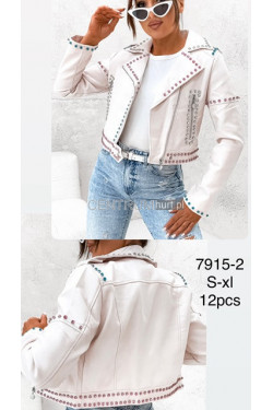 Kurtka skórzana damska (S-XL) 7915-2