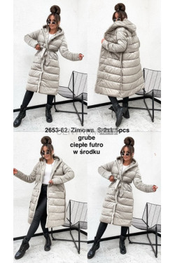 Kurtka damska zimowa (S-2XL) 2653-62