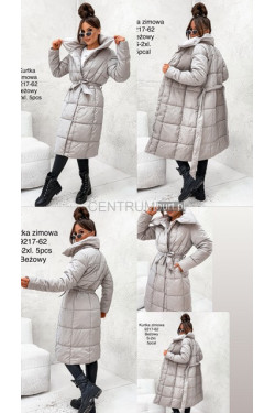 Kurtka damska zimowa (S-2XL) 9217-62