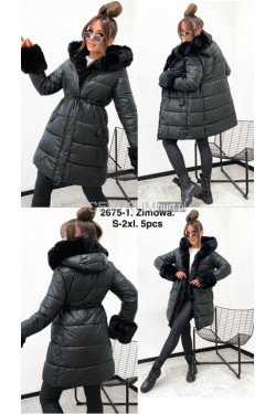 Kurtka damska zimowa (S-2XL) 2675-1
