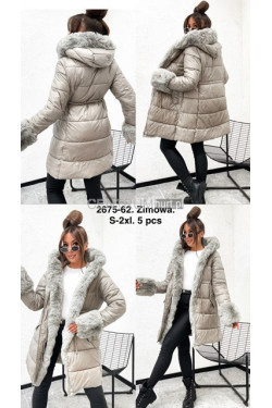 Kurtka damska zimowa (S-2XL) 2675-62