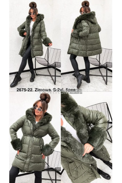 Kurtka damska zimowa (S-2XL) 2675-22