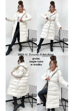 Kurtka damska zimowa (S-2XL) 2653-12