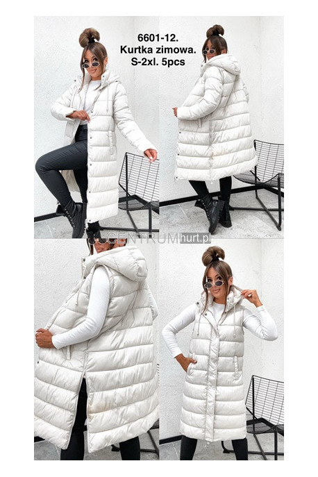 Kurtka kamizelka damska zimowa (S-2XL) 1