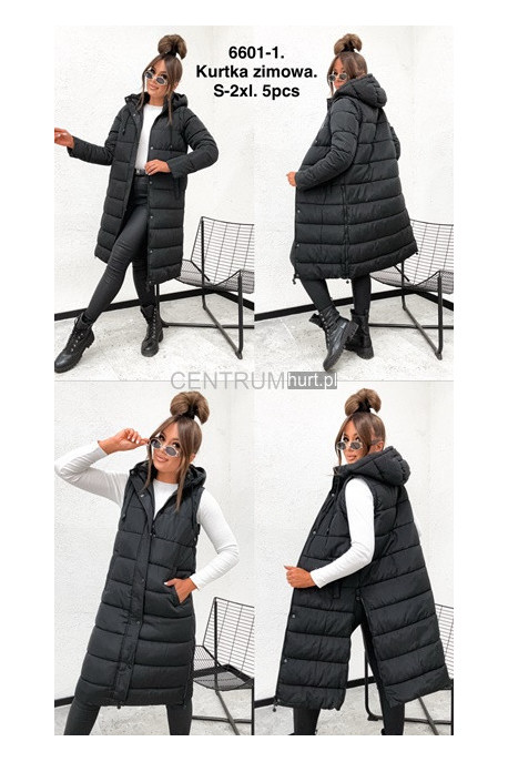 Kurtka kamizelka damska zimowa (S-2XL) 1