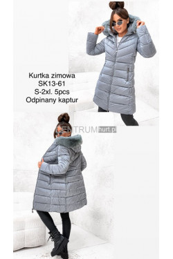 Kurtka kamizelka damska zimowa (S-2XL) SK13-61