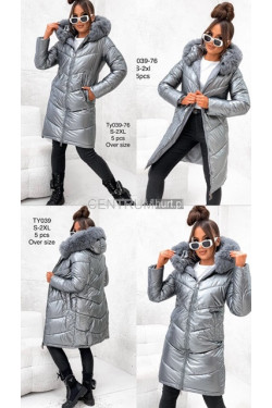 Kurtka kamizelka damska zimowa (S-2XL) TY039