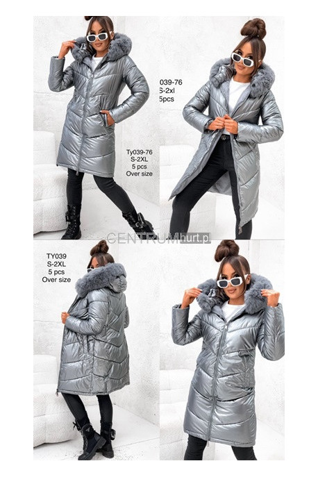 Kurtka kamizelka damska zimowa (S-2XL) 1