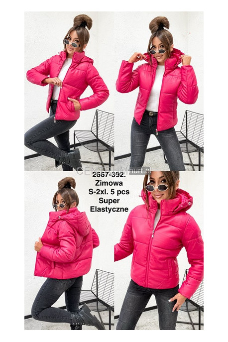 Kurtka kamizelka damska zimowa (S-2XL) 1