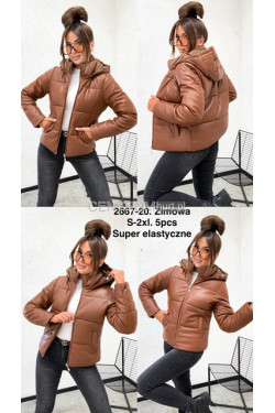 Kurtka kamizelka damska zimowa (S-2XL) 2667-20
