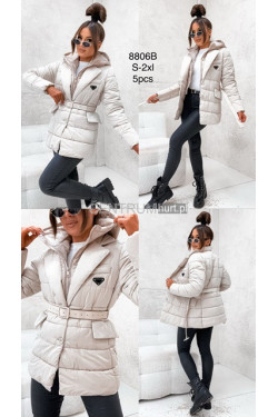 Kurtka kamizelka damska zimowa (S-2XL) 8806B