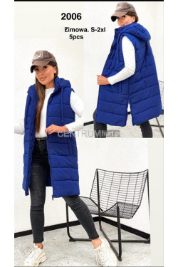 Kurtka kamizelka damska zimowa (S-2XL) 2006
