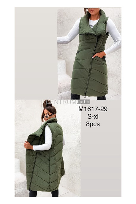 Kurtka kamizelka damska zimowa (S-2XL) 1