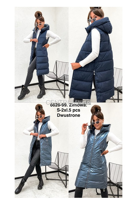 Kurtka kamizelka damska zimowa (S-2XL) 1