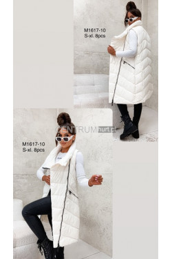 Kurtka kamizelka damska zimowa (S-XL) M1617-10