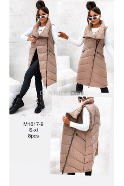 Kurtka kamizelka damska zimowa (S-XL) M1617-9