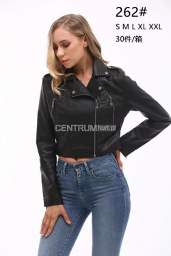 Kurtka skórzana damska (S-2XL) 262