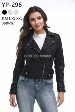 Kurtka skórzana damska (S-2XL) YP-296