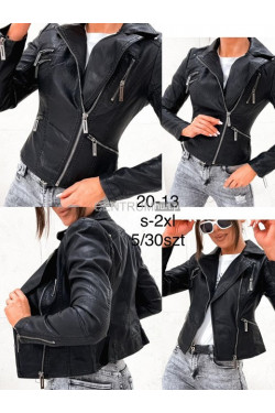 Kurtka skórzana damska (S-2XL) 20-13