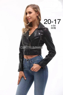 Kurtka skórzana damska (S-2XL) 20-17